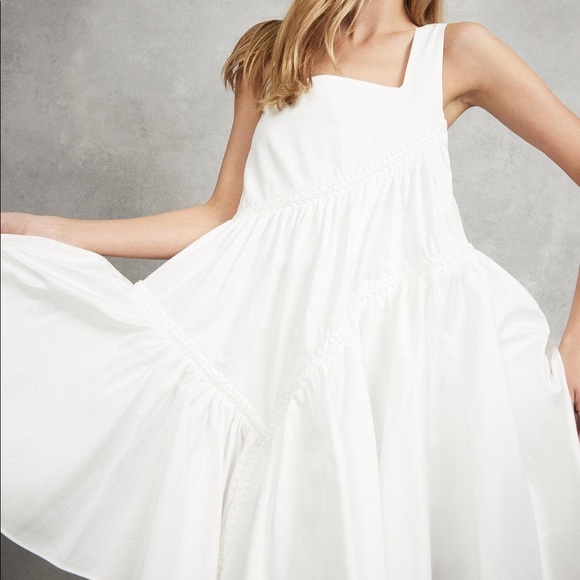 AJE Casablanca Sleeveless Mini Dress Ivory • NEW • Size 16 • RRP $395 AUD - Picture 3 of 16